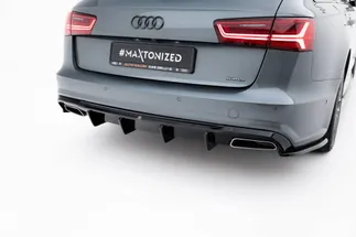 Maxton Design Rear Valance For C7 Audi S6 / A6 S-Line Facelift - V2